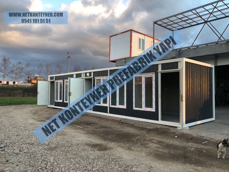 ÖZEL ÜRETİM OFİS KONTEYNER 36 M² VE 4 ODALI 