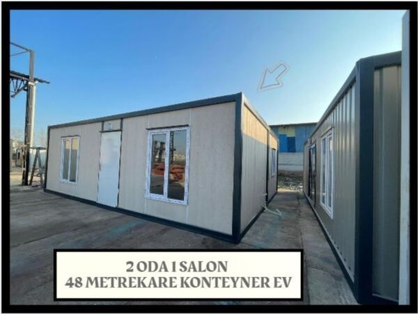 48 METREKARE 2 ODA 1 SALON KONTEYNER EV