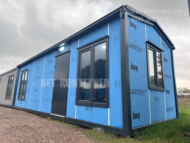 BEŞİK ÇATILI 1 ODA 1 SALON EV KONTEYNER KNAUF GUARDEX KAPLAMA 