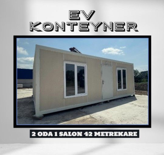 42 METREKARE 2 ODA 1 SALON EV KONTEYNER