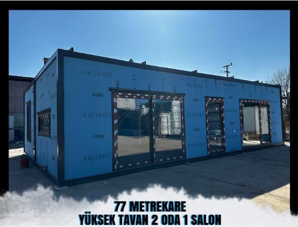 77 METREKARE YÜKSEK TAVAN EV KONTEYNER 2